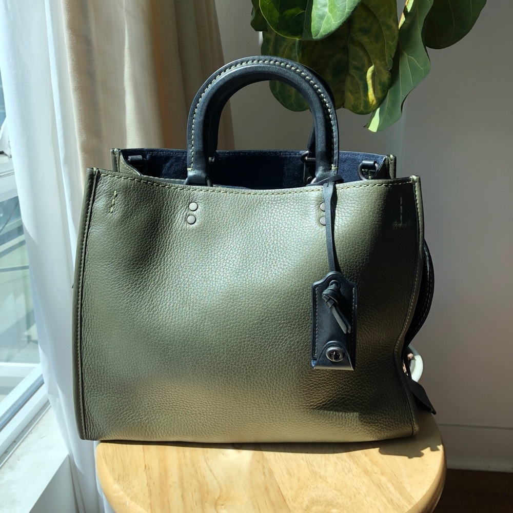 Coach 1941 Olive green Rogue 30 tote/shoulder bag